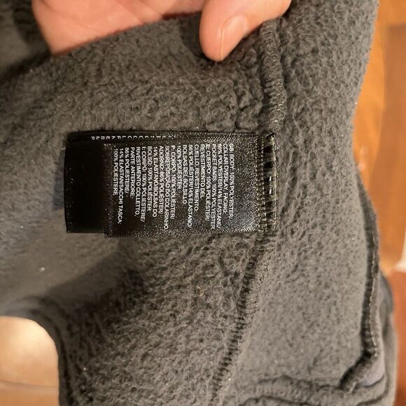 The North Face Gray Fleece Jacket Black Label M Men Outdoor Hiking Gorpcore Flaw - Picture 14 of 14